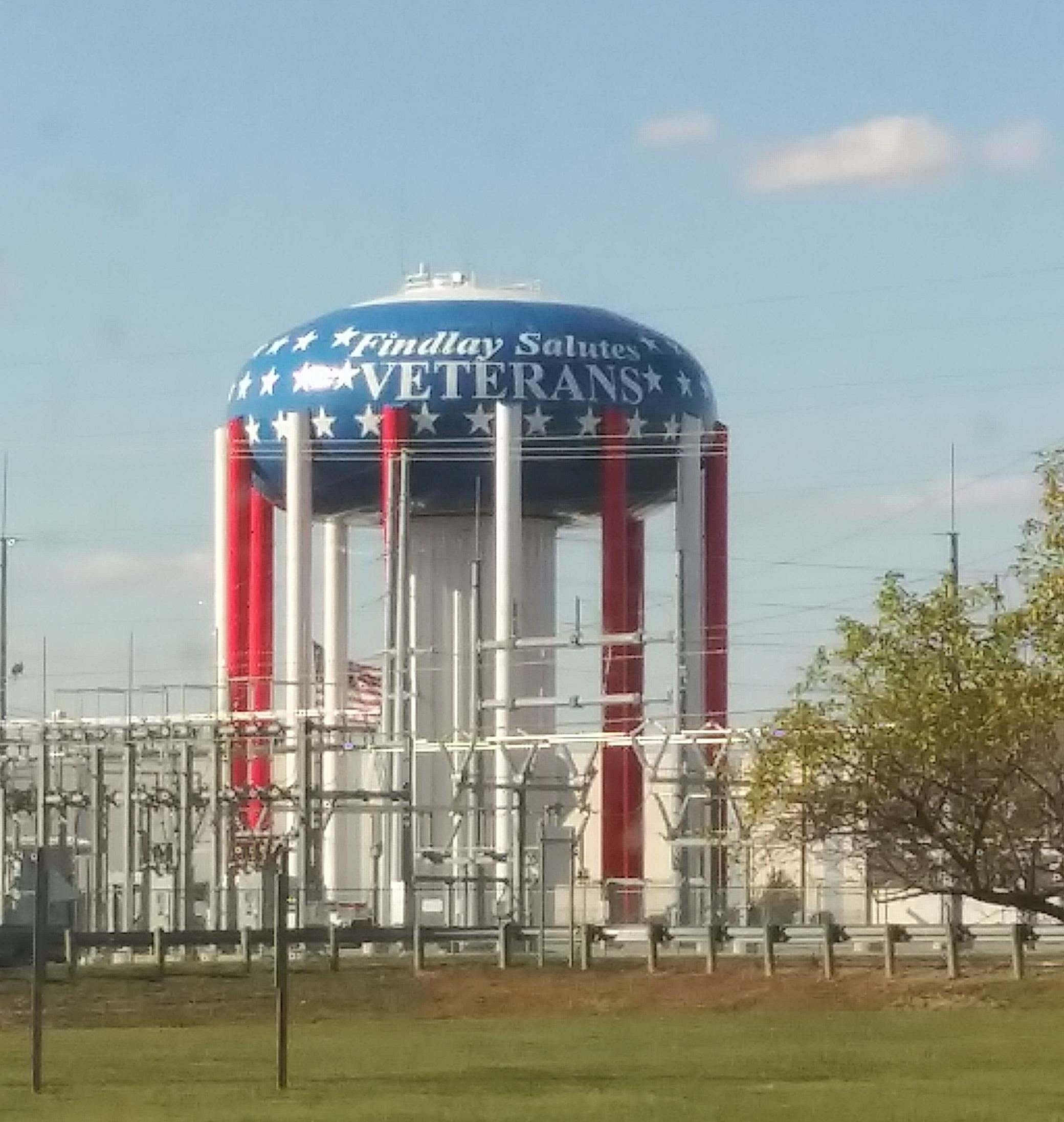 Veterans Memorial Water Tower