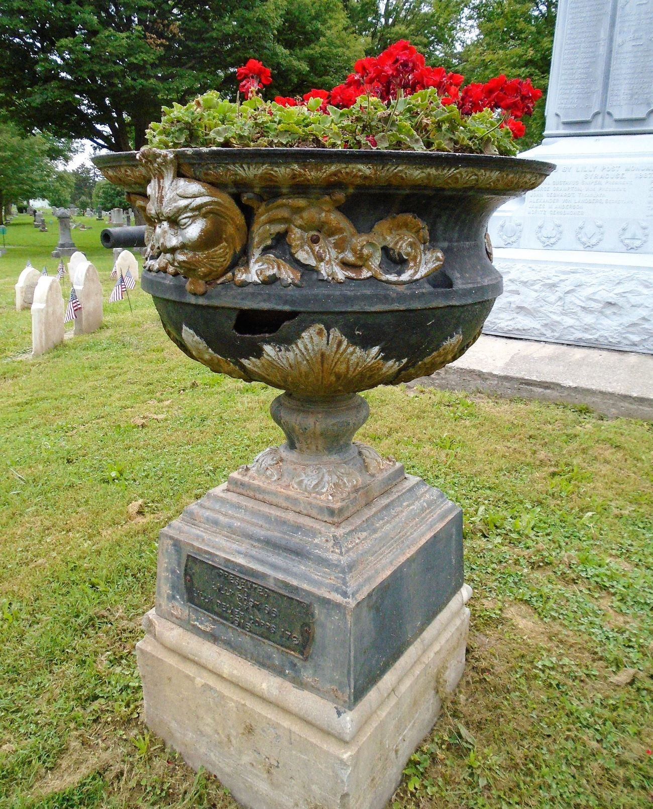 War Memorial Flower Pot