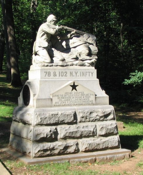 78 & 102 N.Y. INFTY WAR MEMORIAL