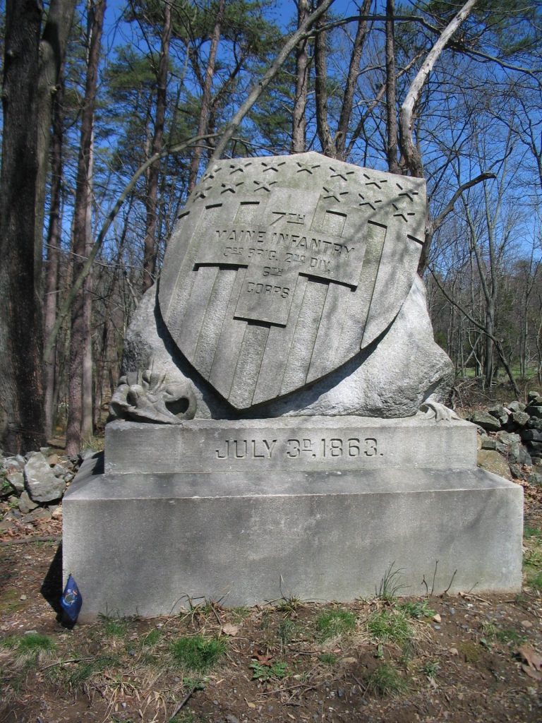 7TH MAINE INFANTRY WAR MEMORIAL