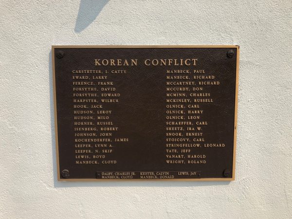 BURNHAM WAR VETERANS MEMORIAL PLAQUE B