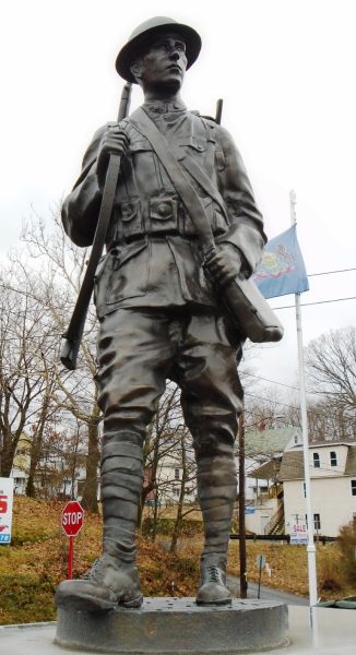 LACKAWANNA COUNTY WORLD WAR I MEMORIAL STATUE