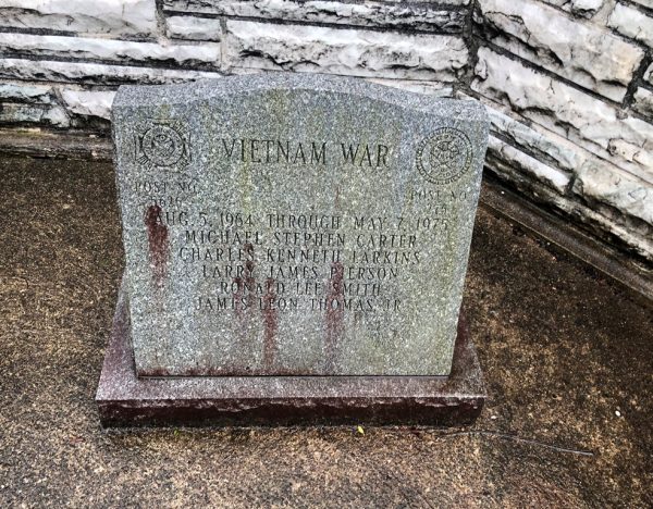 BEECH GROVE WAR MEMORIAL STONE E
