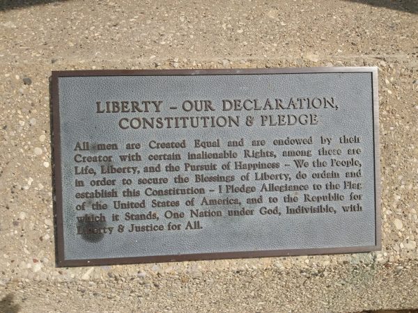 BROWN COUNTY LIBERTY BELL 250TH ANNIVERSARY MEMORIAL PLAQUE C