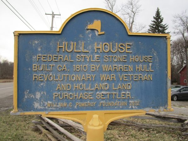 HULL HOUSE REVOLUTIONARY WAR MEMORIAL MARKER