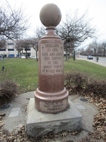 JEFFERSON COMMUNITY WORLD WAR II MEMORIAL