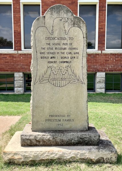 OTOE MISSOURI INDIANS WAR MEMORIAL