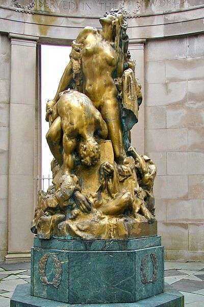 ATLANTIC CITY WORLD WAR I MEMORIAL STATUE