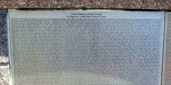 AFRICAN AMERICAN CIVIL WAR MEMORIAL PLAQUE