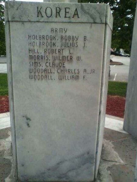 DEMOREST WAR MEMORIAL PANEL D