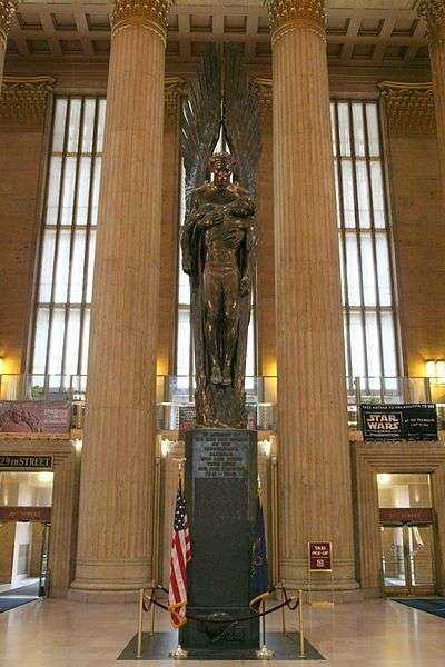 PENNSYLVANIA RAILROAD WORLD WAR II MEMORIAL
