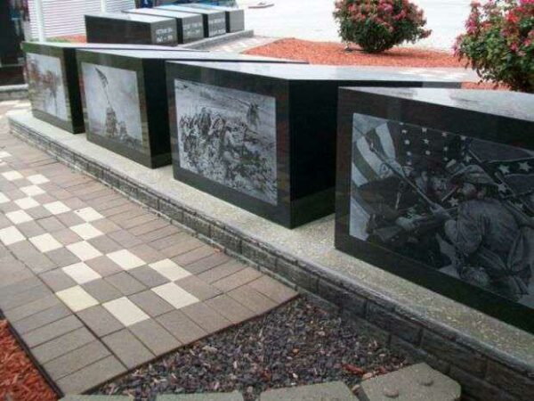 ST. ELMO AREA VETERANS MEMORIAL LEFT SIDE BACK