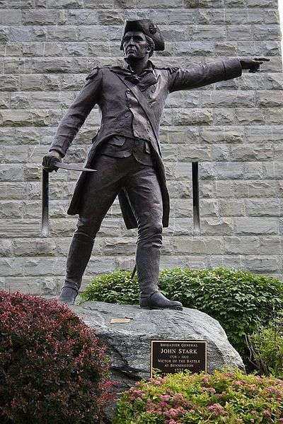 BRIGADIER GENERAL JOHN STARK MEMORIAL