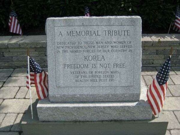 NEW PROVIDENCE KOREAN WAR MEMORIAL