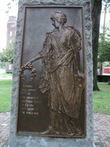 HASBROUCK HEIGHTS WORLD WAR I MEMORIAL FRONT