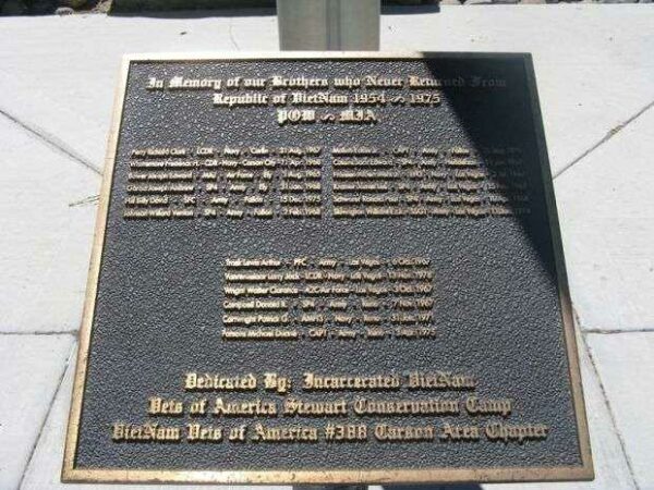 IN MEMORY OF OUR BROTHERS MEMORIAL PLAQUE