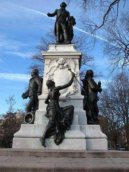 MAJOR GENERAL MARQUIS GILBERT DE LAFAYETTE MEMORIAL