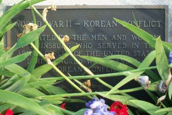 TWINSBURG WAR MEMORIAL PLAQUE B