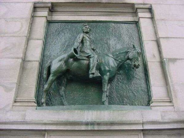 GRAND ARMY PLAZA ABRAHAM LINCOLN BAS-RELIEF