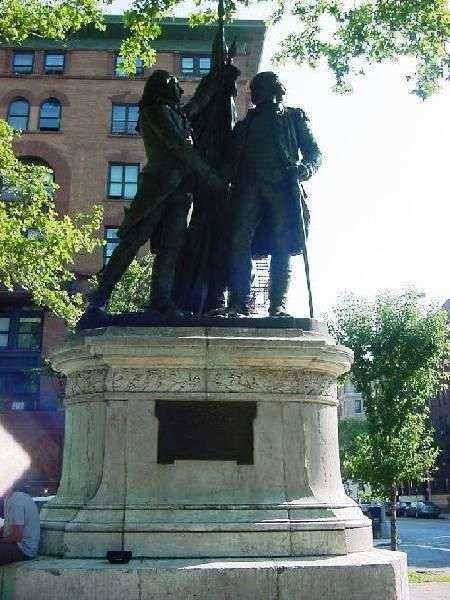 LAFAYETTE AND WASHINGTON REVOLUTIONARY WAR MEMORIAL