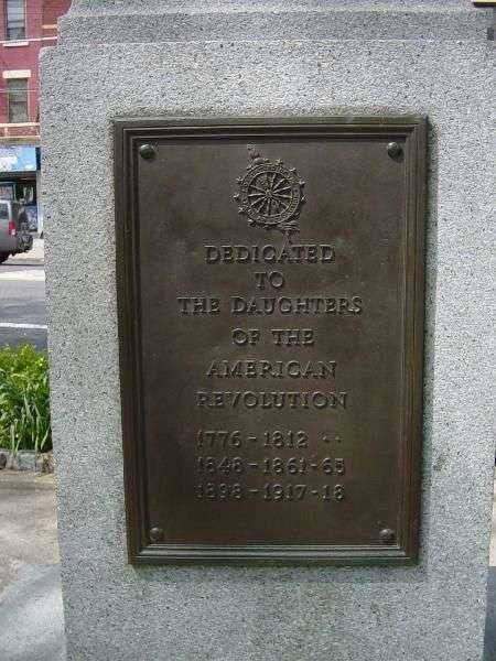 TOMPKINSVILLE PARK SPANISH-AMERICAN WAR MEMORIAL PLAQUE B