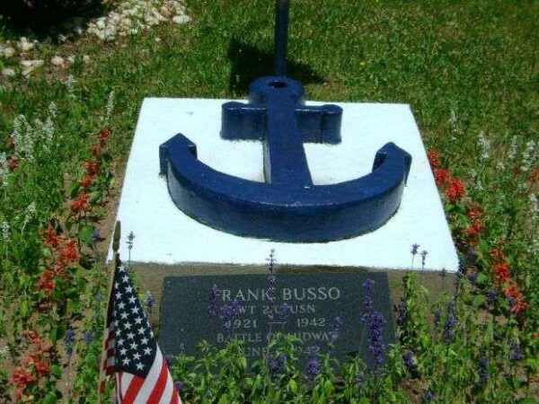 FRANK BUSSO WAR MEMORIAL ANCHOR