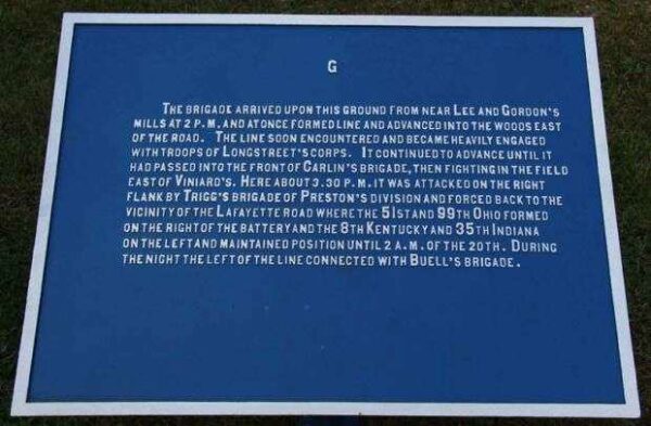BARNES’ BRIGADE WAR MEMORIAL PLAQUE B