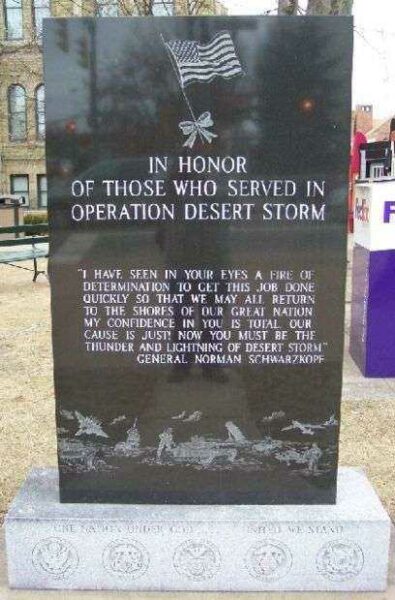 GUERNSEY COUNTY DESERT STORM MEMORIAL