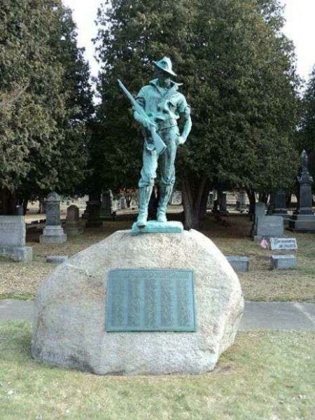 THE HIKER SARATOGA SPRINGS NY MEMORIAL