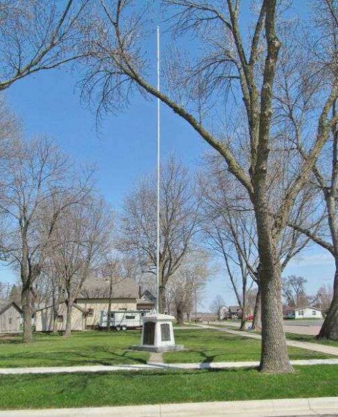 NICOLLET WAR VETERANS MEMORIAL FLAGPOLE