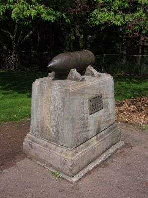 PIERCE COUNTY TEN INCH SHELL FROM U.S.S. MAINE MEMORIAL