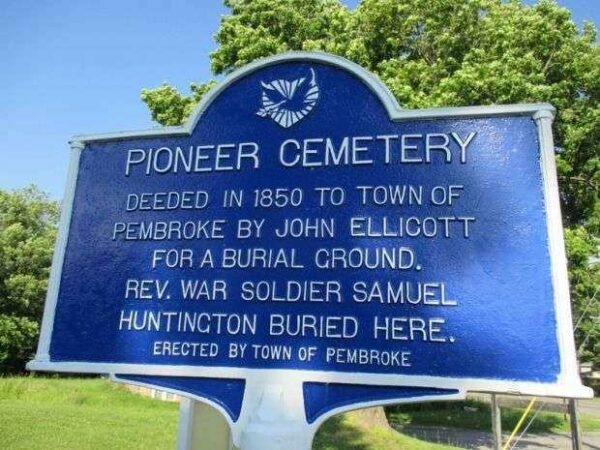 PIONEER CEMETERY WAR MEMORIAL MARKER