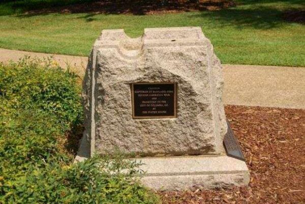 COLUMBIA’S SPANISH-AMERICAN WAR MEMORIAL CANNON BASE