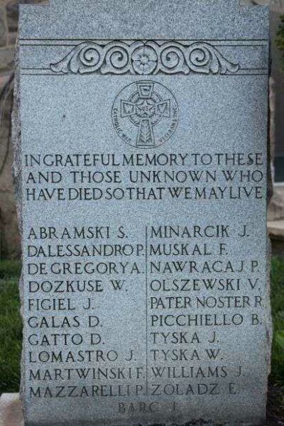 ST MARY OF CESTOCHOWA WAR MEMORIAL