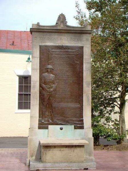 PRINCE GEORGE’S COUNTY WORLD WAR I MEMORIAL FRONT