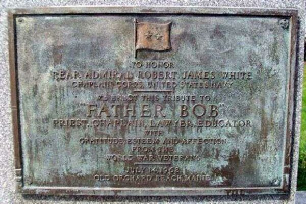 FATHER BOB” WAR MEMORIAL PLAQUE