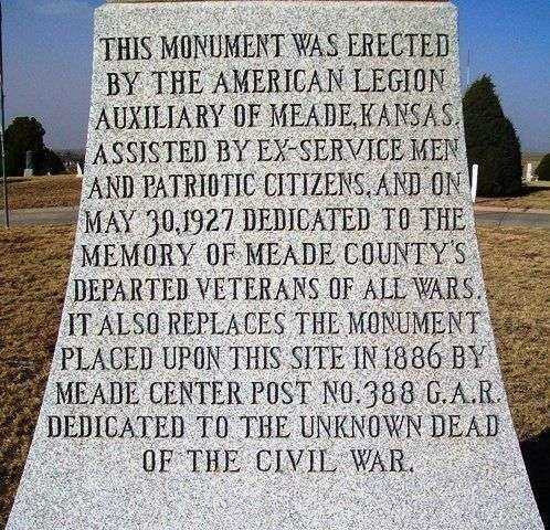 MEADE COUNTY WAR VETERANS MEMORIAL STONE B