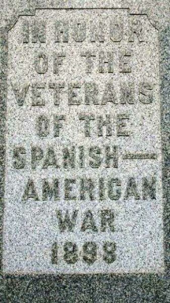 ELM GROVE-CADMUS CEMETERY WAR MEMORIAL STONE B