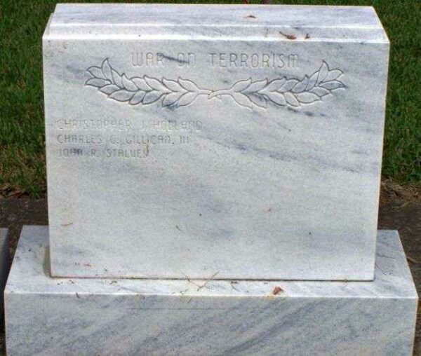 GLYNN COUNTY WAR MEMORIAL STONE F