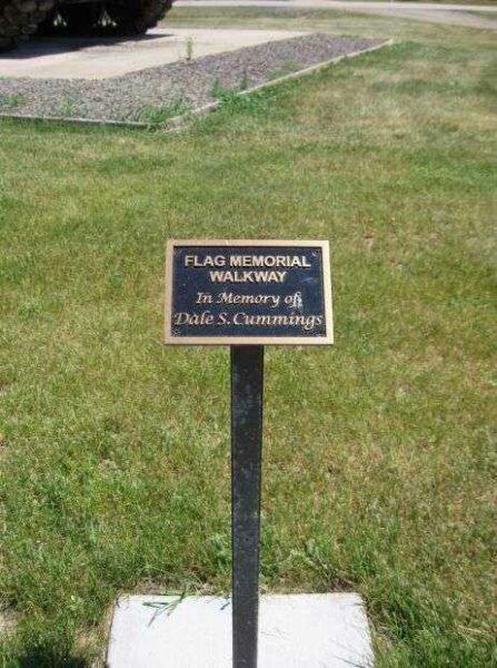 DALE S. CUMMINGS FLAG MEMORIAL WALKWAY
