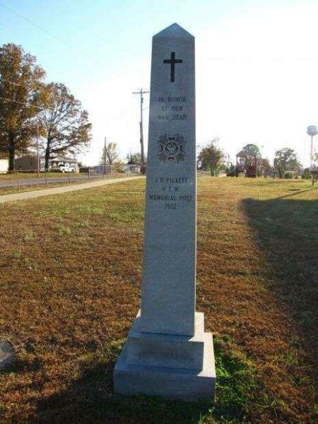 V.F.W. POST 7932 WAR DEAD MEMORIAL