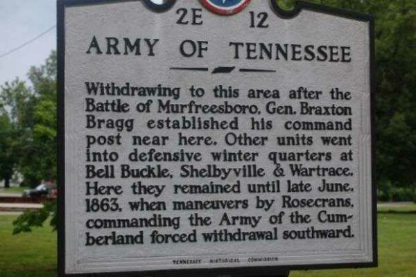 ARMY OF TENNESSEE WAR MEMORIAL MARKER