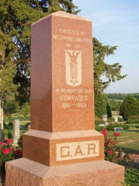 WESTMORELAND CIVIL WAR MEMORIAL
