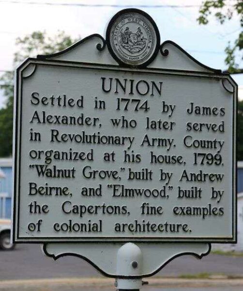 UNION REVOLUTIONARY ARMY SOLDIER MEMORIAL MARKER