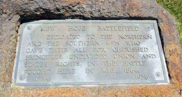 NEW HOPE BATTLEFIELD WAR MEMORIAL