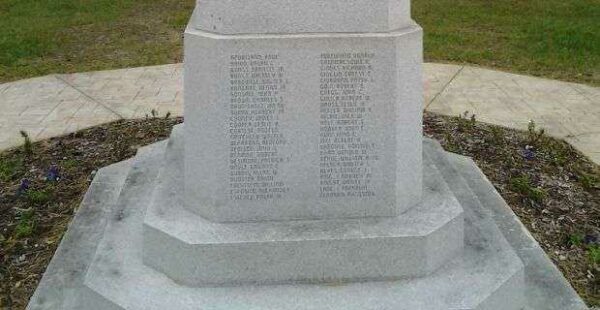 MORRISTOWN WORLD WAR II AND KOREAN CONFLICT MEMORIAL SIDE D