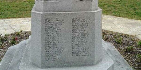 MORRISTOWN WORLD WAR II AND KOREAN CONFLICT MEMORIAL SIDE B