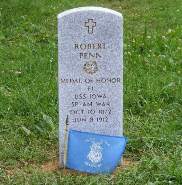 ROBERT PENN MEDAL OF HONOR GRAVESTONE