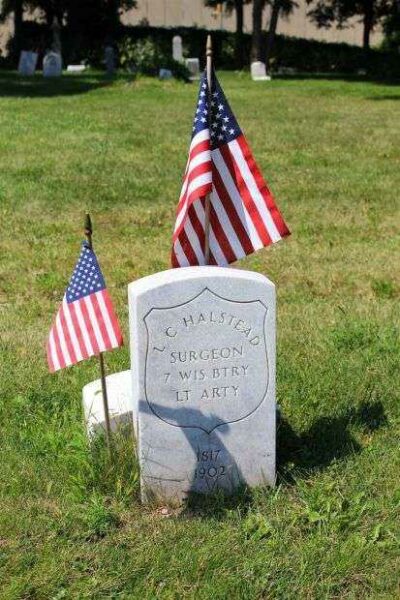 L C HALSTEAD MEMORIAL CEMETERY STONE