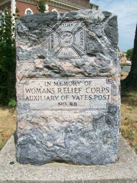 YATES POST NO. 88 W.R.C. MEMORIAL